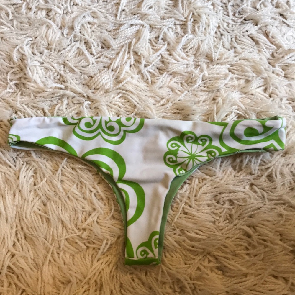 UMIKO SWIMWEAR REVERSIBLE THONG BIKINI